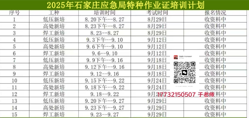 2025年9月高空證考試時間和報名時間